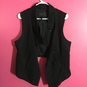 Bcbg suede vest